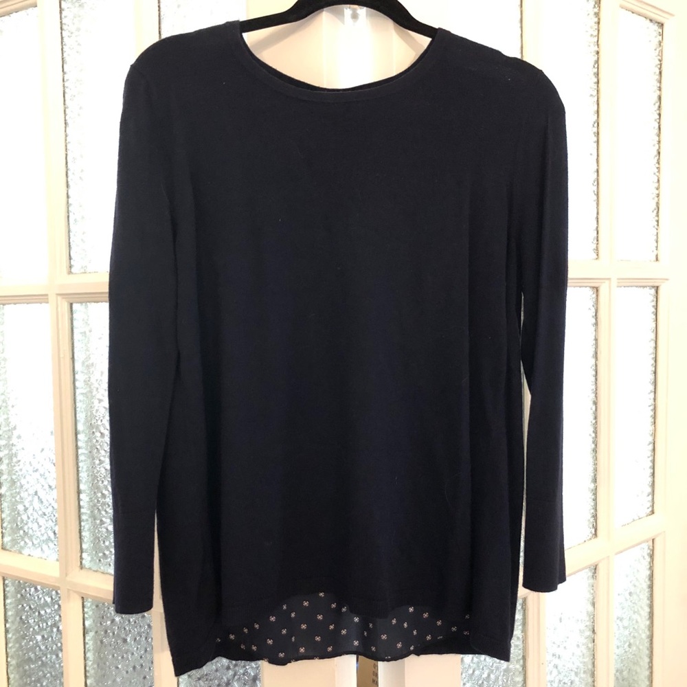 $5 SALE LOFT mixed media sweater